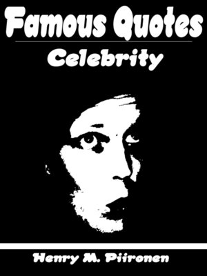 cover image of Famous Quotes on Celebrity